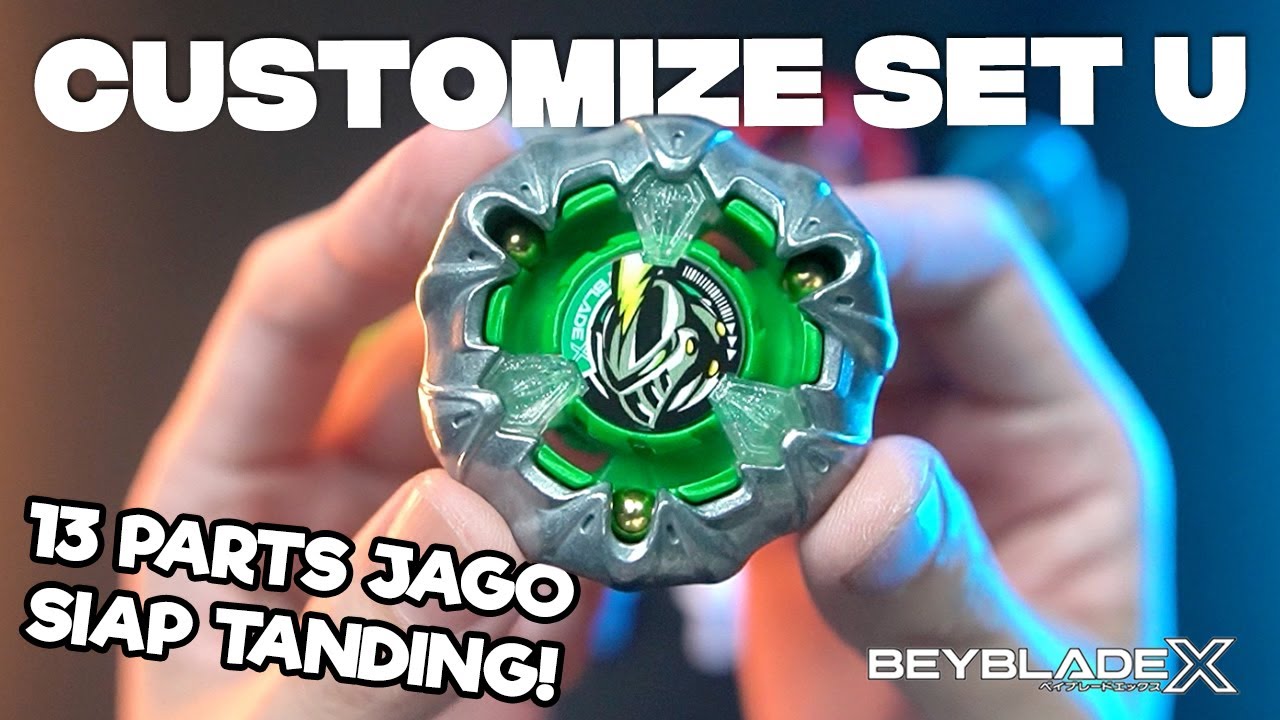 PEMAIN BEYBLADE WAJIB PUNYA SET INI!! Unboxing UX-10 Customize Set U KnightMail