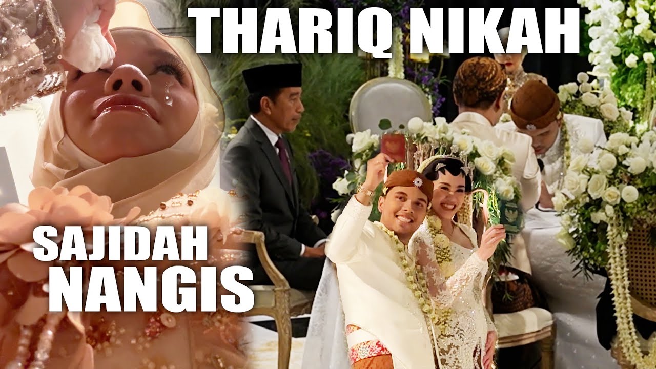 THARIQ NIKAH SAJIDAH NANGIS!! TERNYATA SEBENARNYA | Vlog Sajidah Halilintar