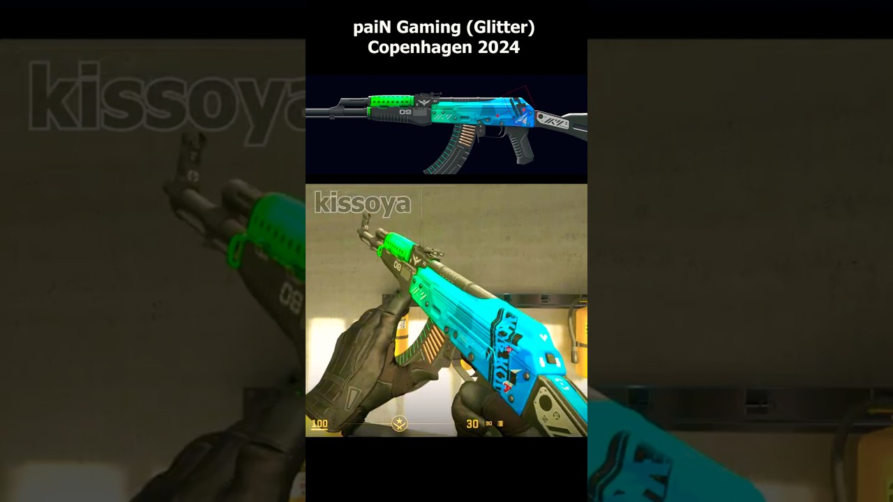 AK-47 | Ice Coaled CS2 sticker craft #cs2 #cs #counterstrike2 #cs2skins