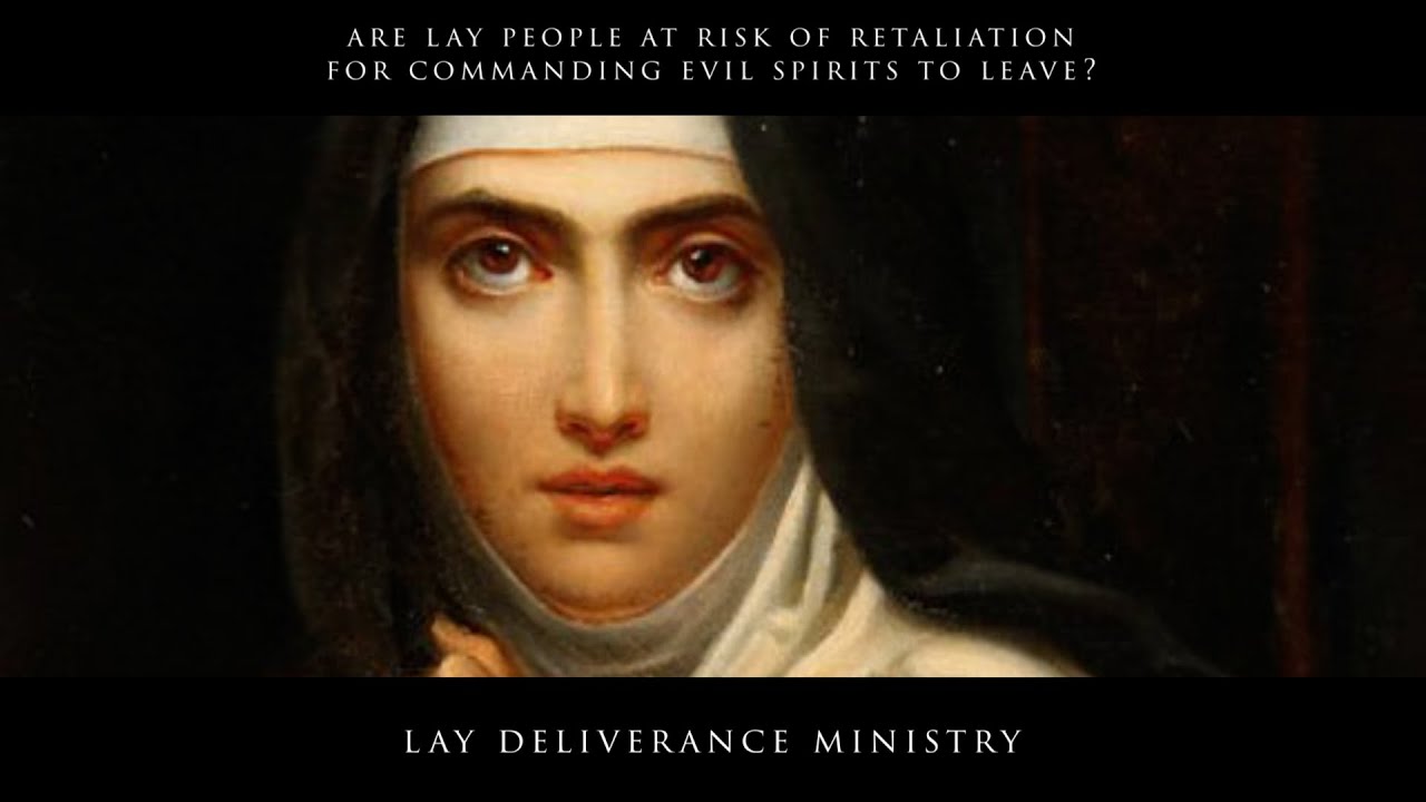 Are lay people at risk of retaliation for commanding evil spirits to leave?