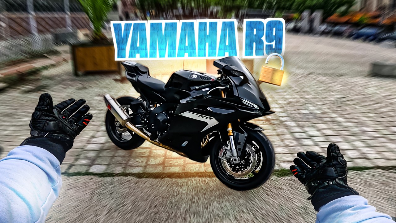 ELLE EST ENFIN LÀ ! Une journée en YAMAHA R9 🤯🔥Test Yamaha R9 2025