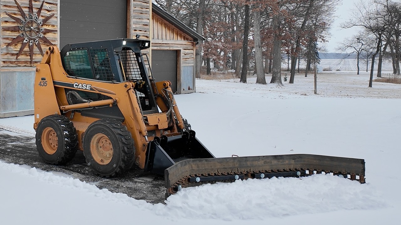 BUILDING the ULTIMATE Snow Pusher Attachment from SCRATCH...