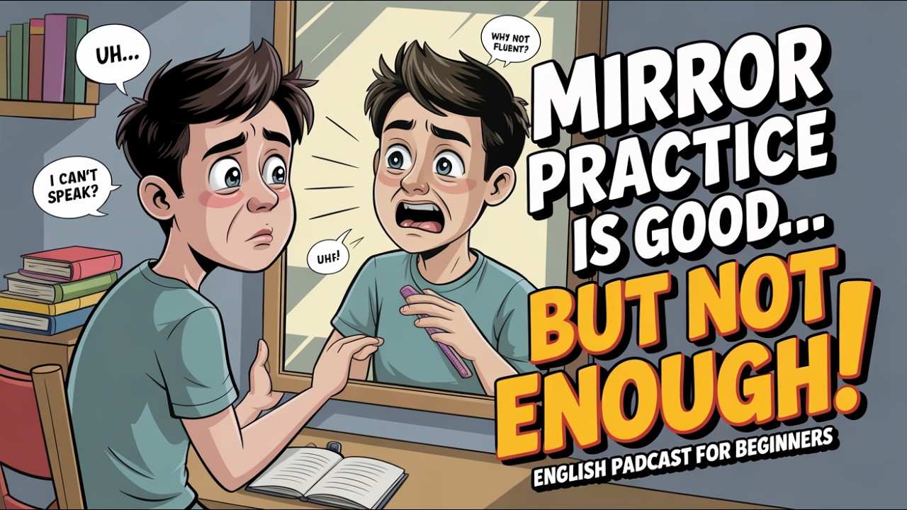 Mirror Practice Is Good… But Not Enough! (The Truth About Speaking English Fluently)