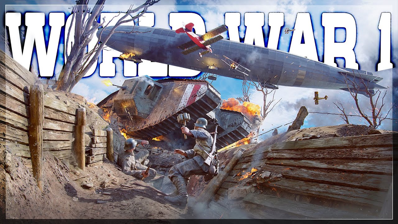 WORLD WAR 1 IN WAR THUNDER | WW1 Tanks Planes & ZEPPELINS
