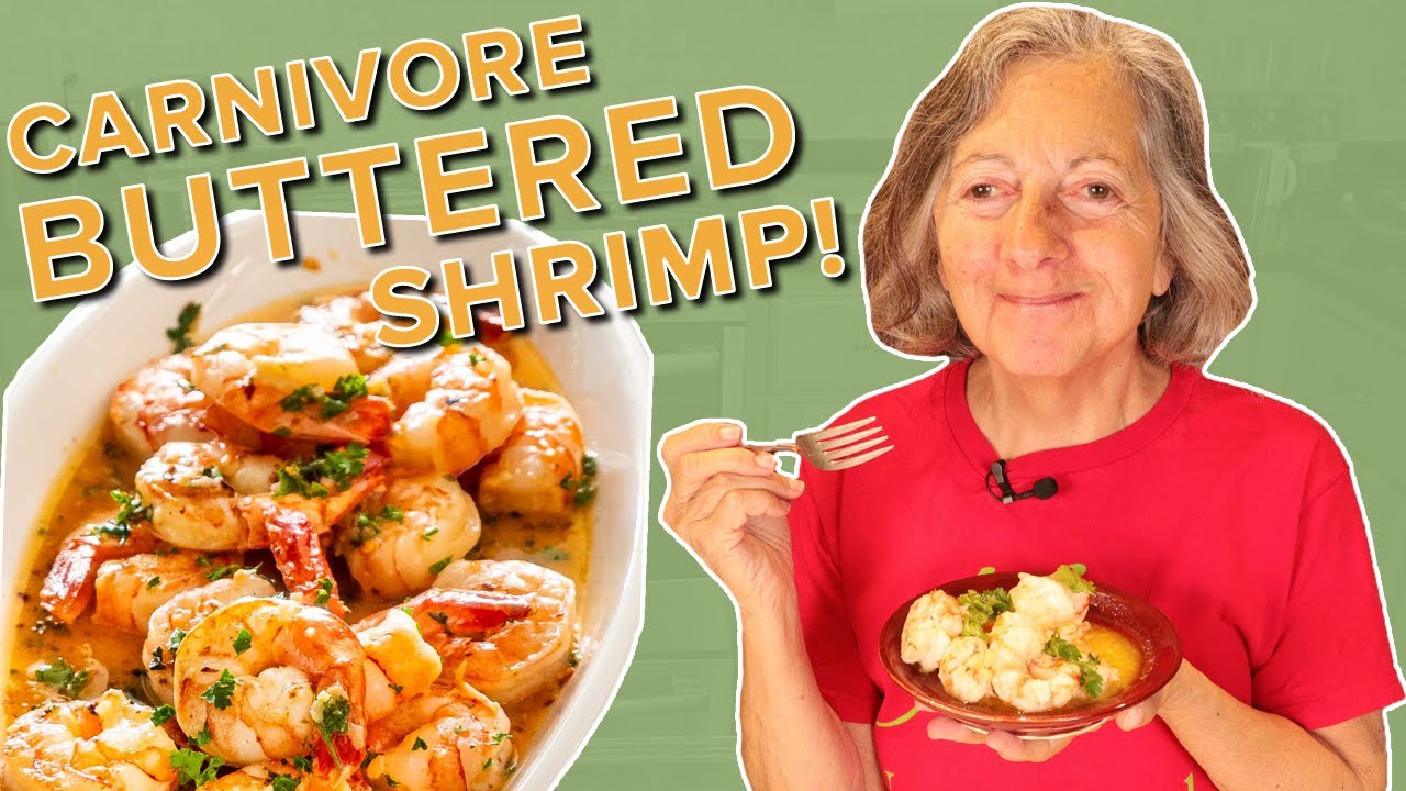 Carnivore Buttered Shrimp! Clean Keto and Ketovore!