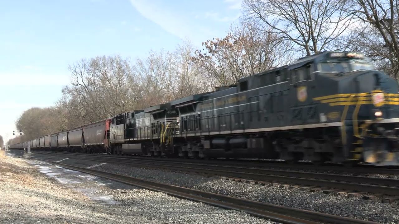 NORFOLK SOUTHERN Tennessee Alabama & Georgia GE AC44C6M Heritage Unit Southbound
