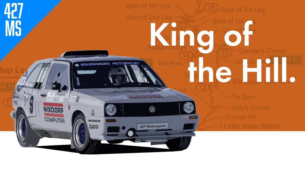 TWIN ENGINE Pike's Peak Mk2 Golf - How VW took on the Race to the Clouds