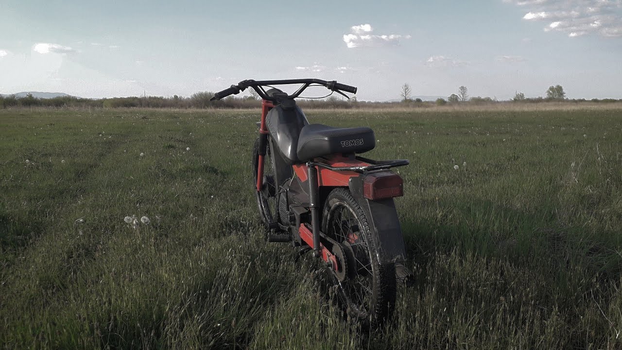 GOPRO: Tomos apn 6/ 5 brzina/poljski putevi / 49cc/ two stroke/ offroad/ raw sound/ pun gas