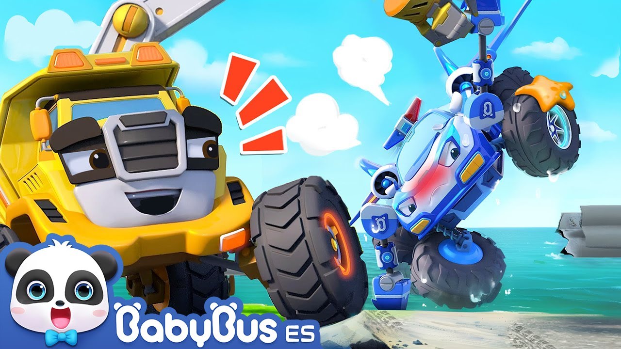 Quién Es el Mejor Auto Monstruo | Camiones Monstruo | Canciones Infantiles | BabyBus en Español