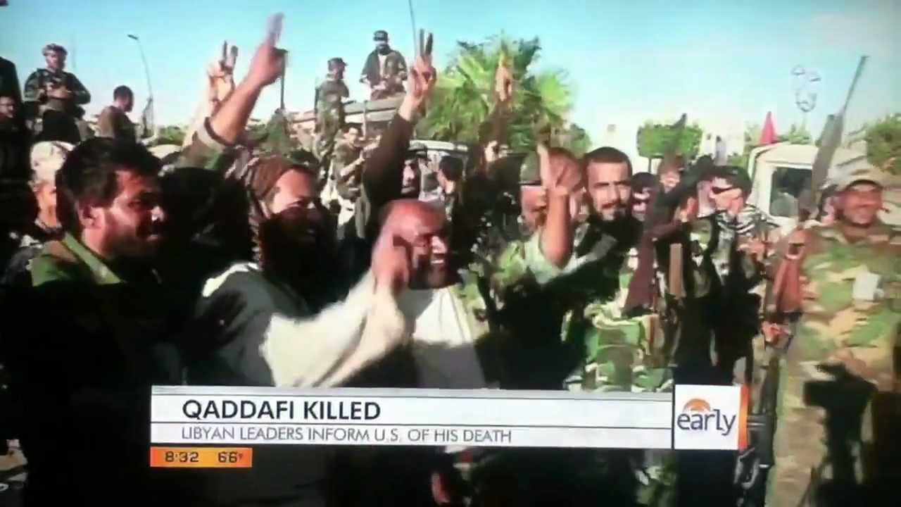 Gaddafi Dead (Graphic content) in HD!!!