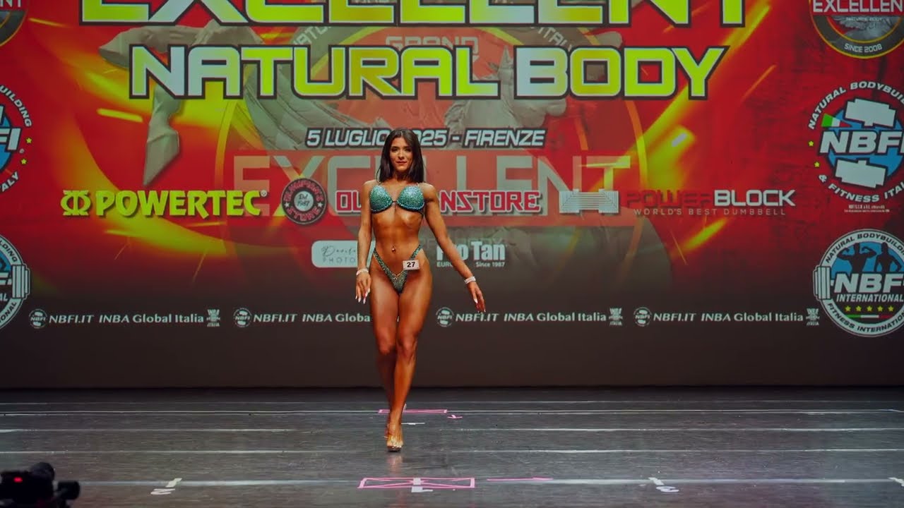 La T-Walk di Martina Di Gregorio - Assoluta Women's Bikini - GP Excellent Natural Body NBFI 2025