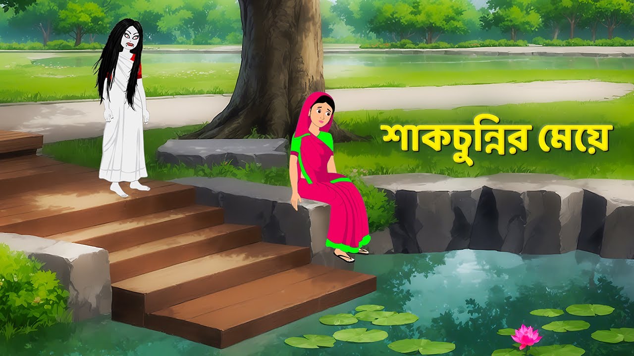 শাকচুন্নির মেয়ে | Shakchunni Bhuter Cartoon | Bangla Golpo | Bengali Rupkotha | Story Bird