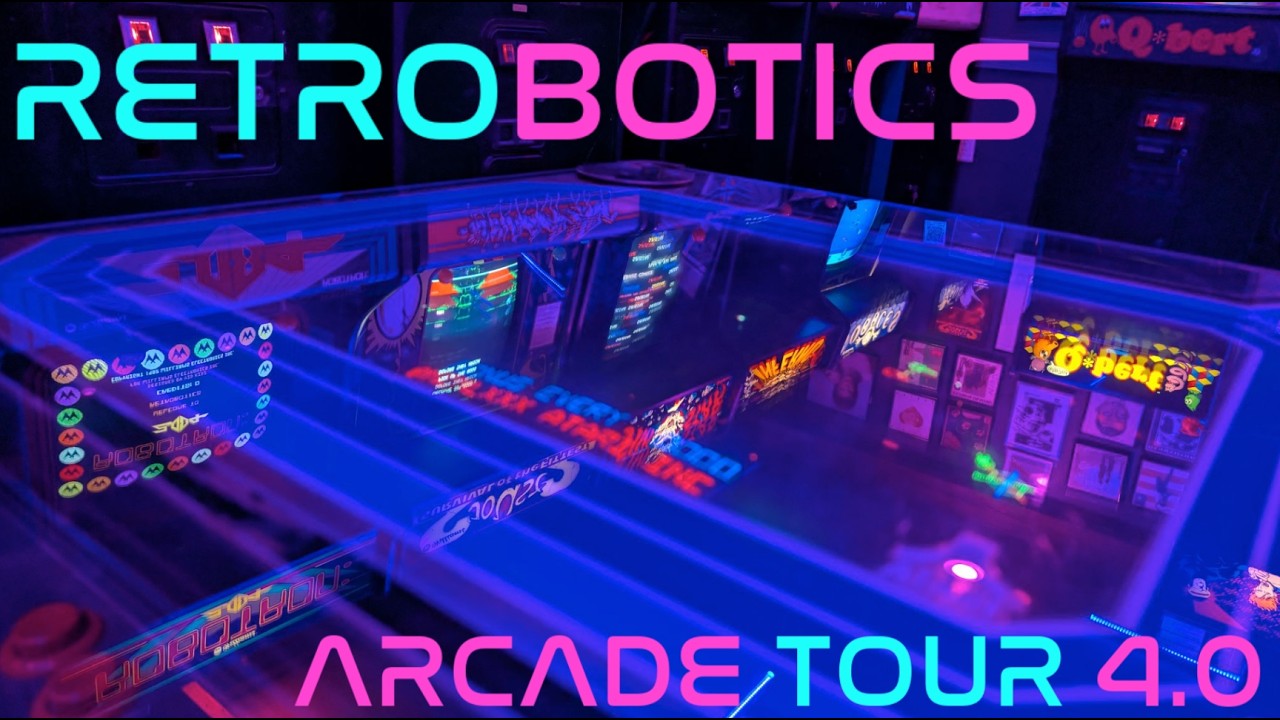 Retrobotics Arcade Tour 4.0 - Year of the Vectors
