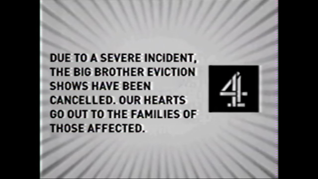 Channel 4 EAS Scenario - Big Brother Bomb Incident (2003)