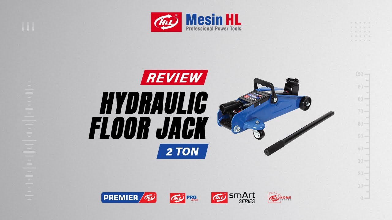 DONGKRAK BISA BERPUTAR 360 DERAJAT!! Review Hydraulic Floor Jack HL Premier 2 Ton