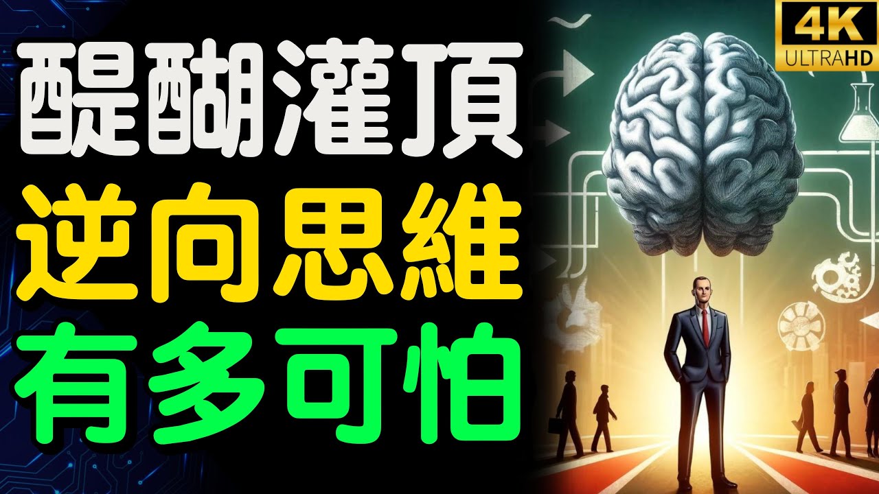 懂逆向思維的人有多可怕！9種逆向思維，醍醐灌頂！ 【財之道】富人思維 逆向思維 財之道 目標設定 財商 賺錢 破局思維 財富自由 認知 財商知識 個人成長 開悟覺醒 反內耗  @財之道