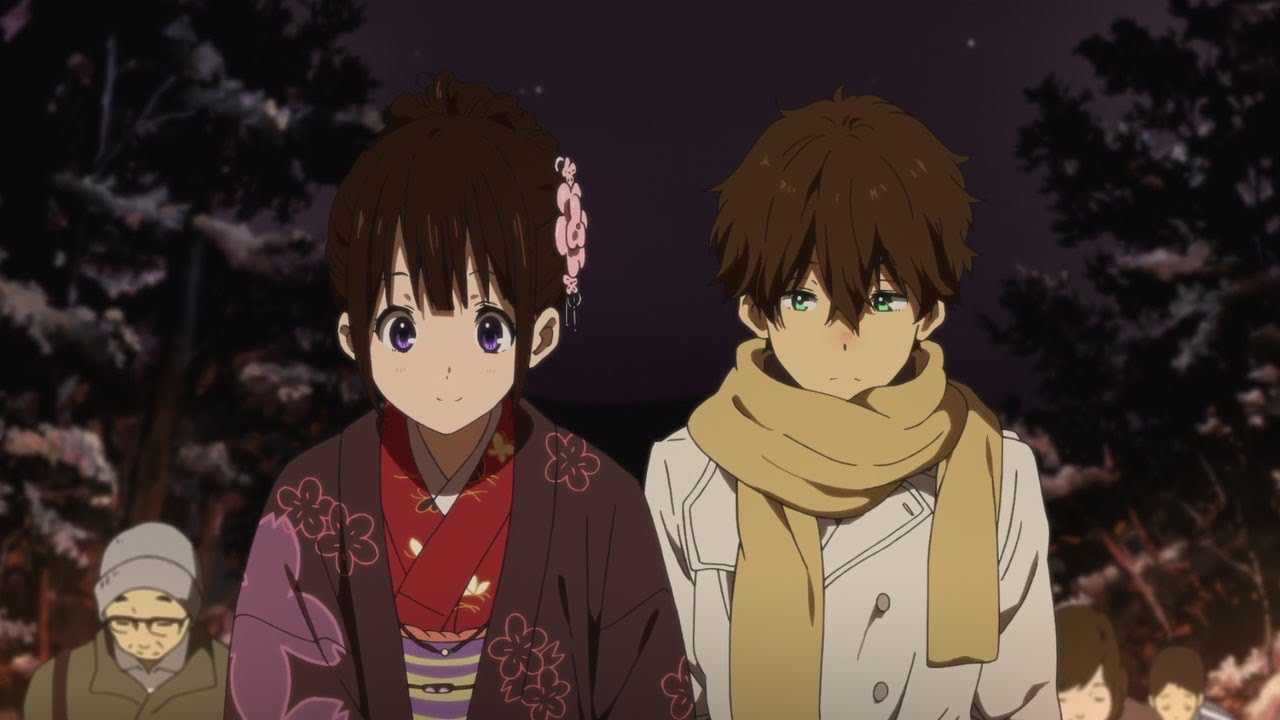 Hyouka Episode 19 + 20: Hotaro and Chitanda (Kun Girl Watches)