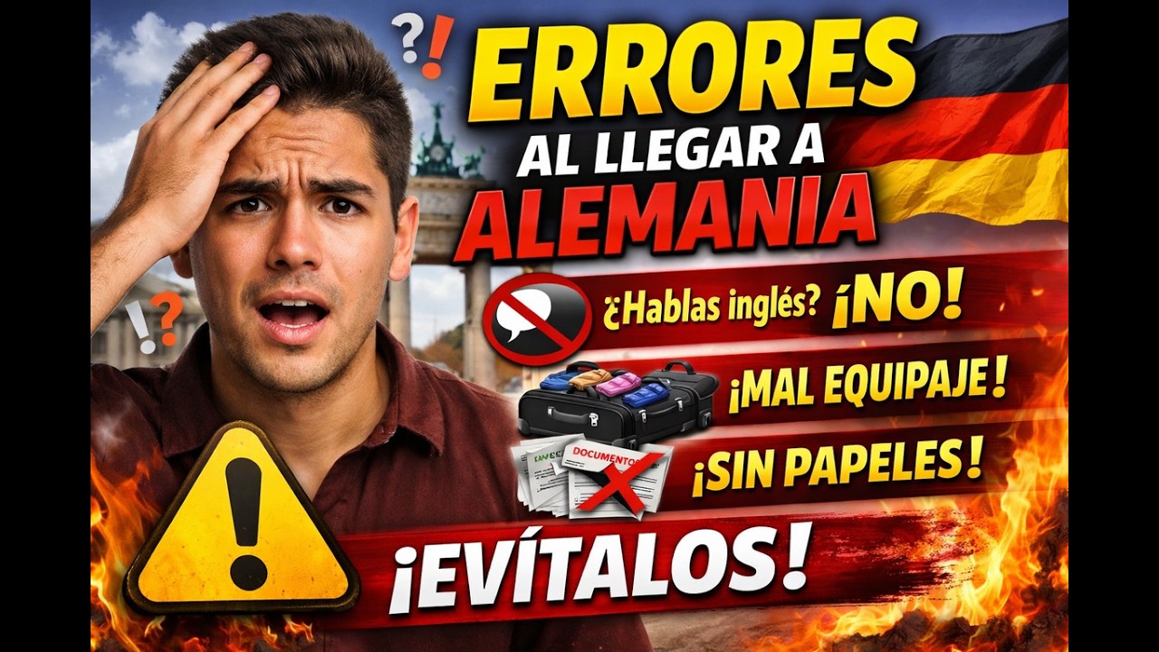 ⚠️ Nadie te Dice Esto al Llegar a Alemania 🇩🇪 (Errores que Cometen Todos)