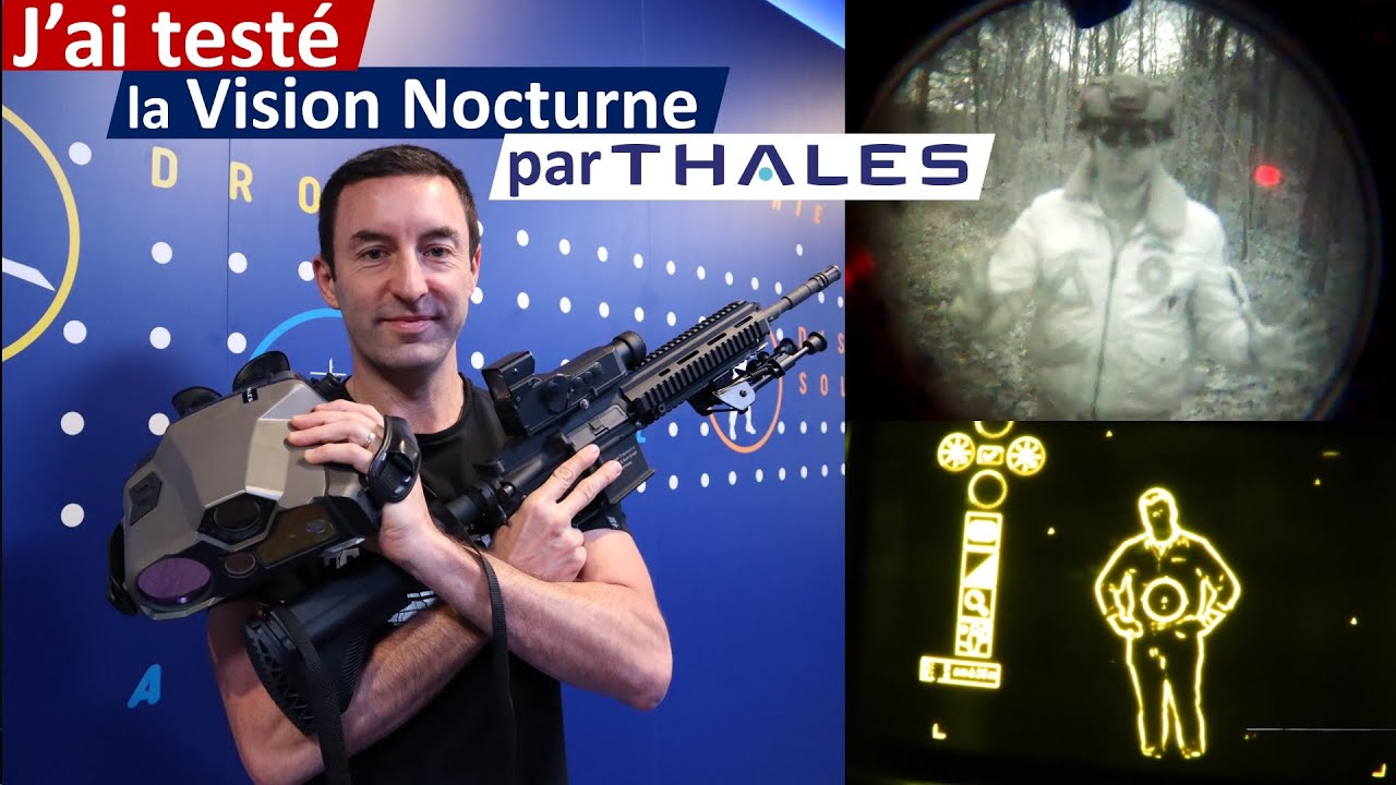 J'ai testé les équipements de vision nocturne des commandos - par Thales