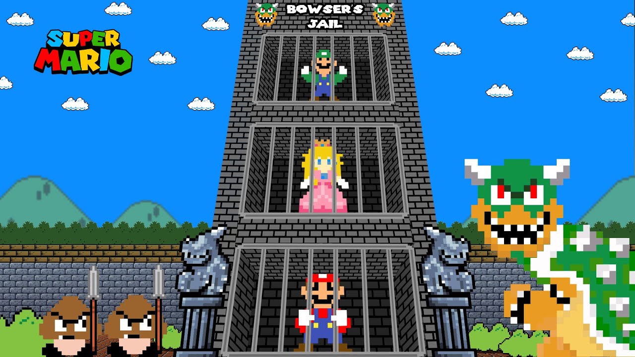 Escape Mission: Save Mario, Luigi & Peach from Bowser’s Castle!