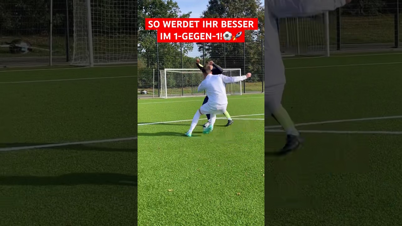 SO WERDET IHR BESSER IM 1-GEGEN-1!⚽️🚀 #fussball #tipps #tricks #tutorial #shorts