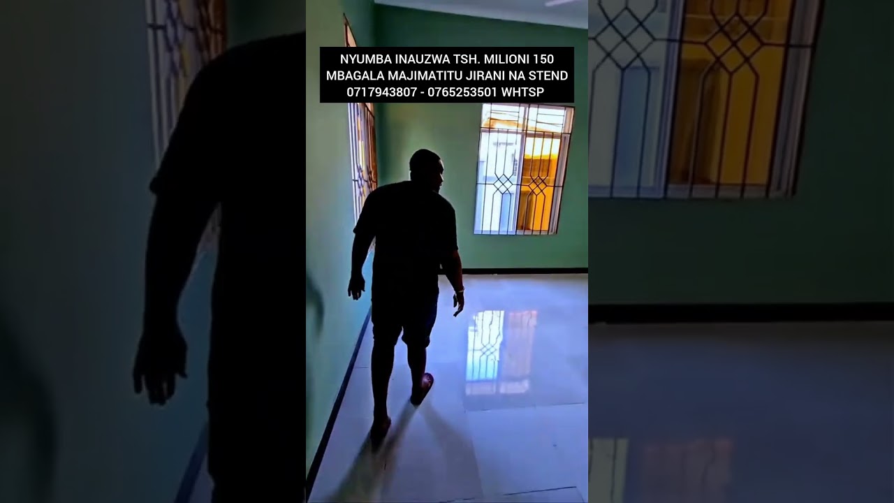 NYUMBA INAUZWA MIL.150 MBAGALA MAJIMATITU - 0717943807WILAYA YA TEMEKE DAR ES SALAAM
