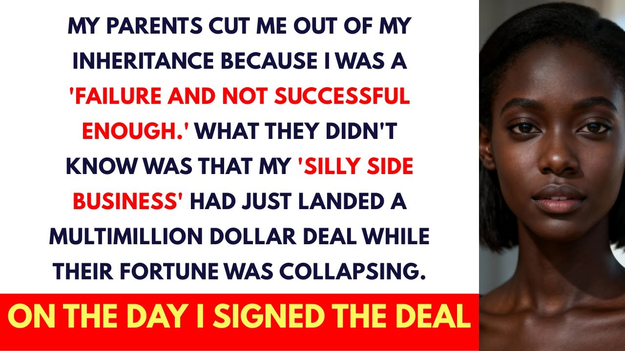 Parents Cut Me Out of Inheritance for Being a Failure—They Regretted It