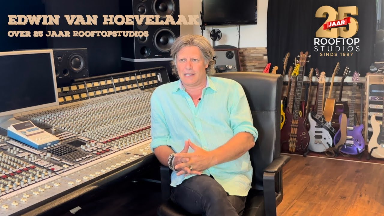 Edwin van Hoevelaak - 25 Jaar Rooftopstudios - MINI DOCUMENTAIRE