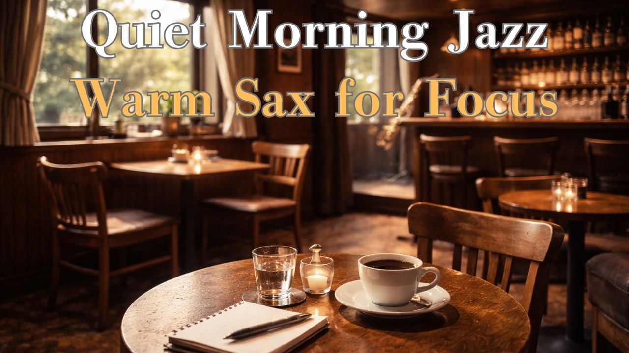 Quiet Morning Jazz – Warm Sax for Monday Focus ☀️