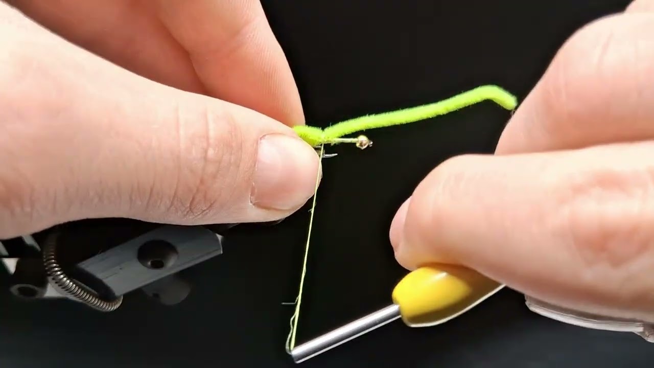 SUPER BASIC Green Weenie Fly Tying Video!!