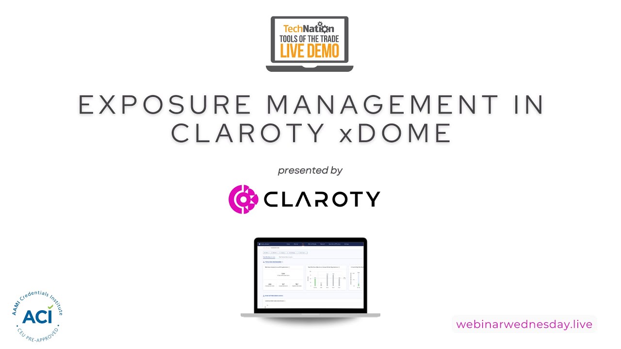 Exposure Management in Claroty xDome