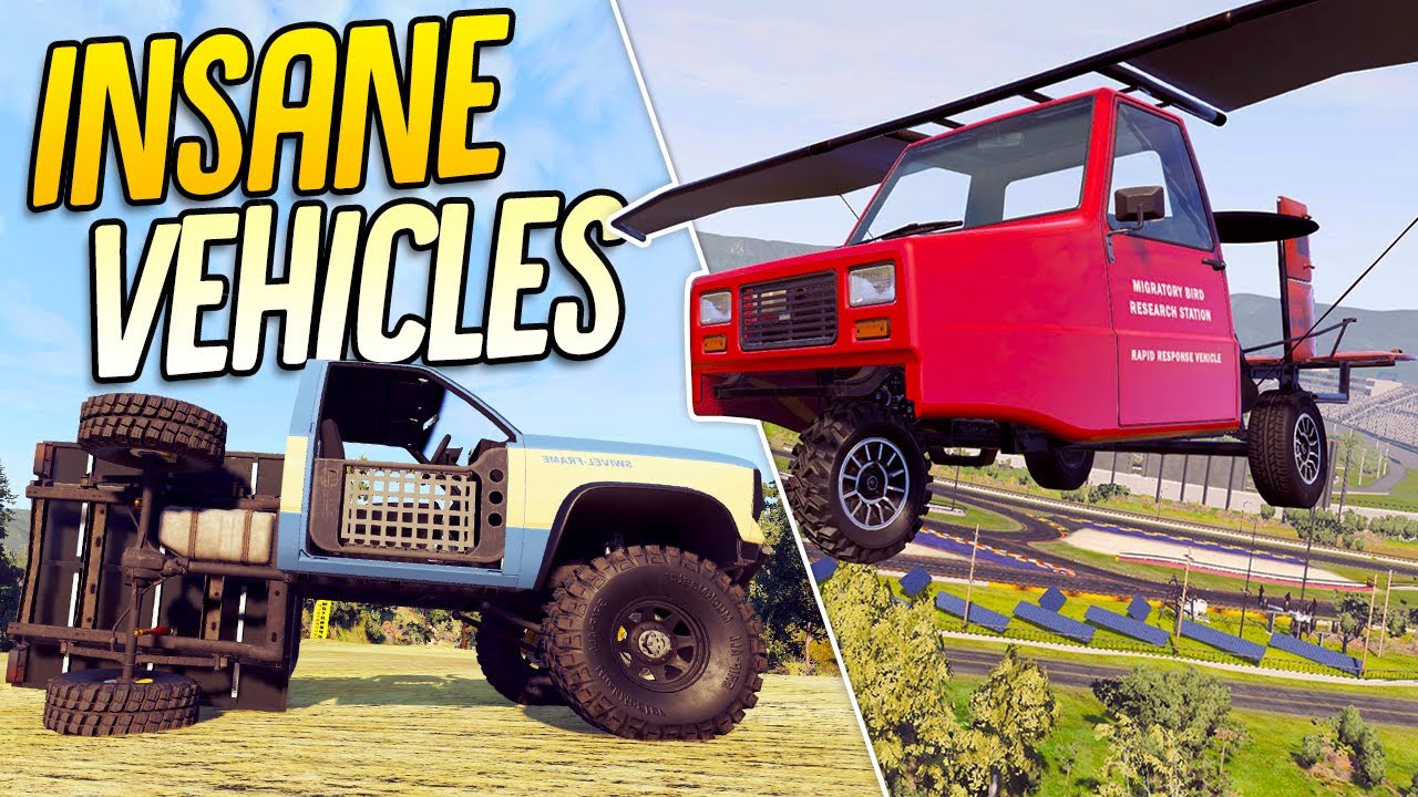 The Most Insane Vehicle Mods - BeamNG Drive