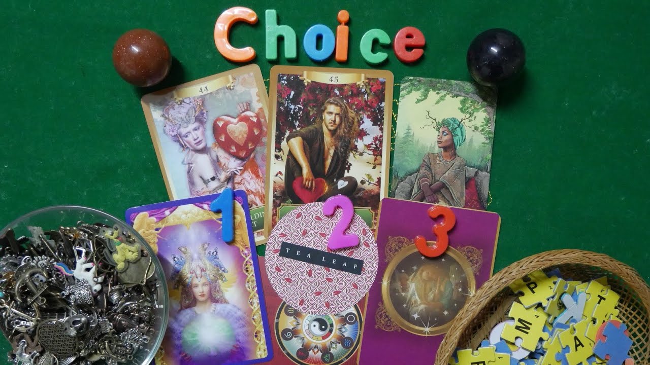 WHO will he choose, me or her? * Pick a card & CHARMS