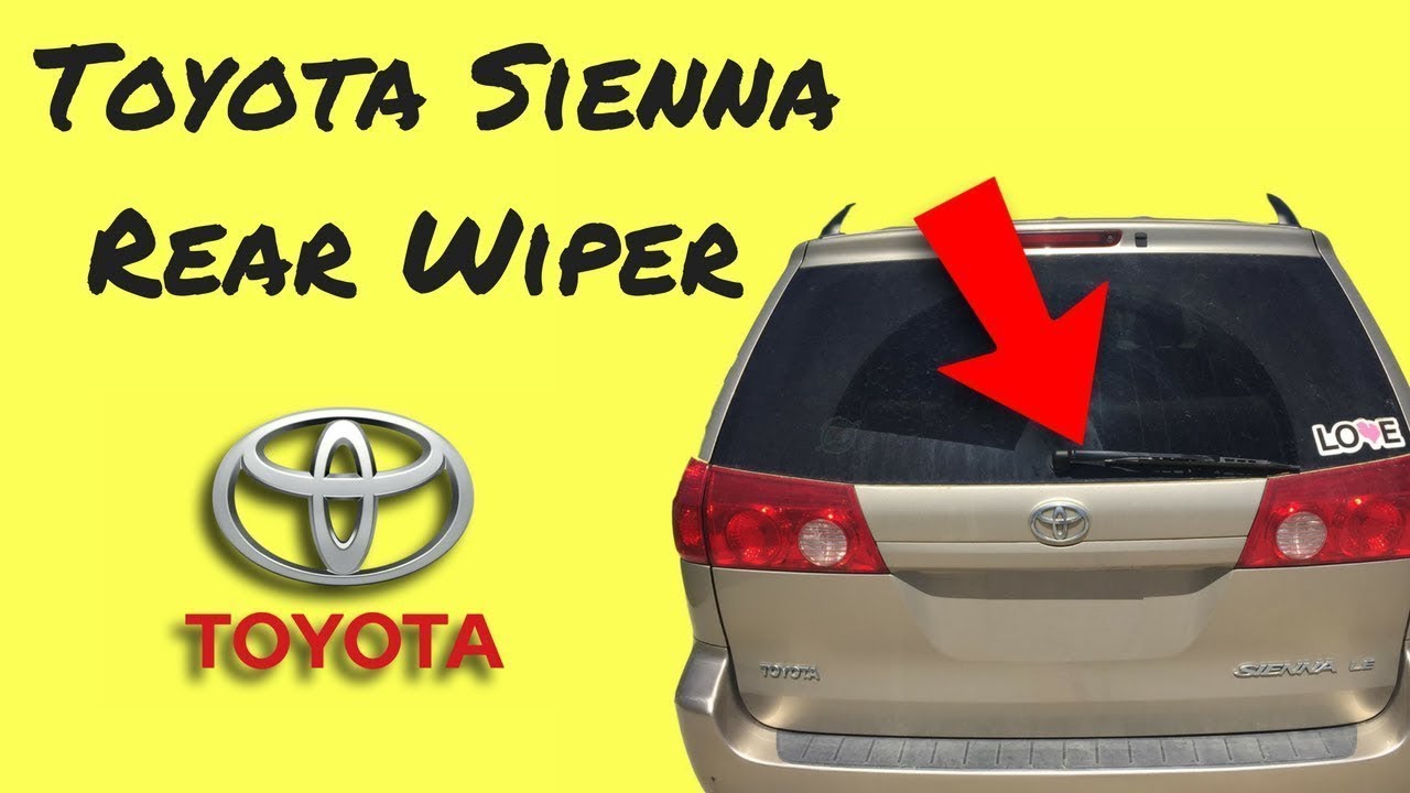 Хитрость для заднего дворника Toyota Sierra
