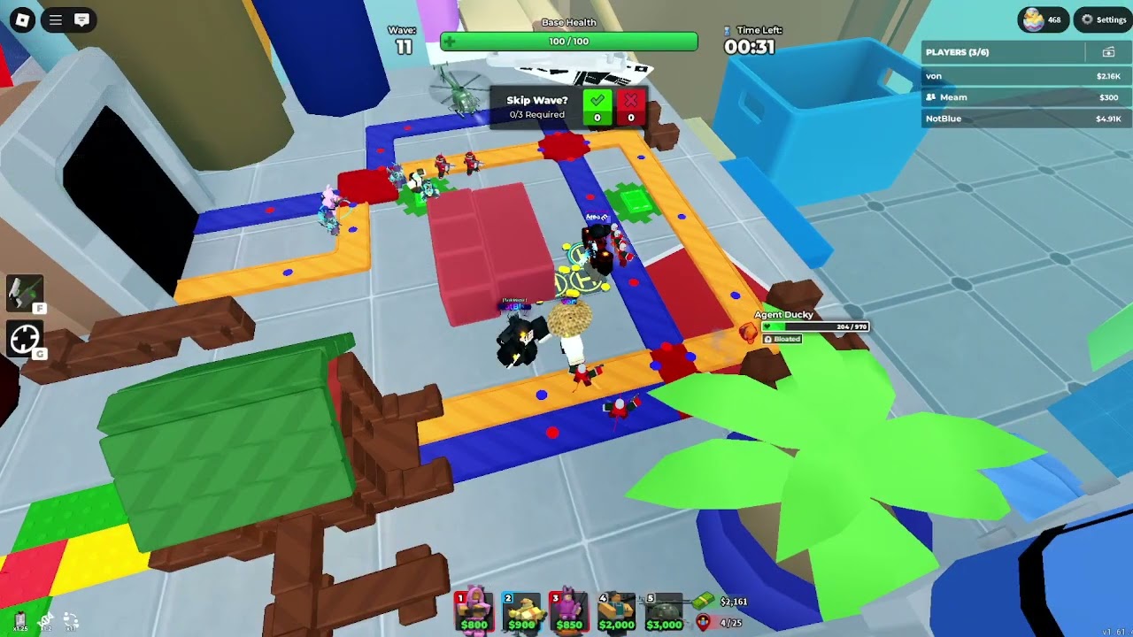 Roblox Tower Defense Simulator - Duck Event 2025 Triumph (Bathroom Approach)