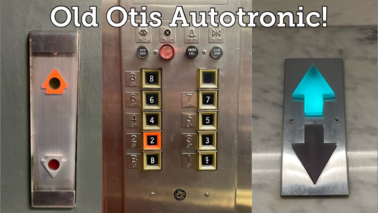 INCREDIBLE 1950s Otis Touch-Sensitive Autotronic Elevators @ Higley Building - Cedar Rapids, IA.