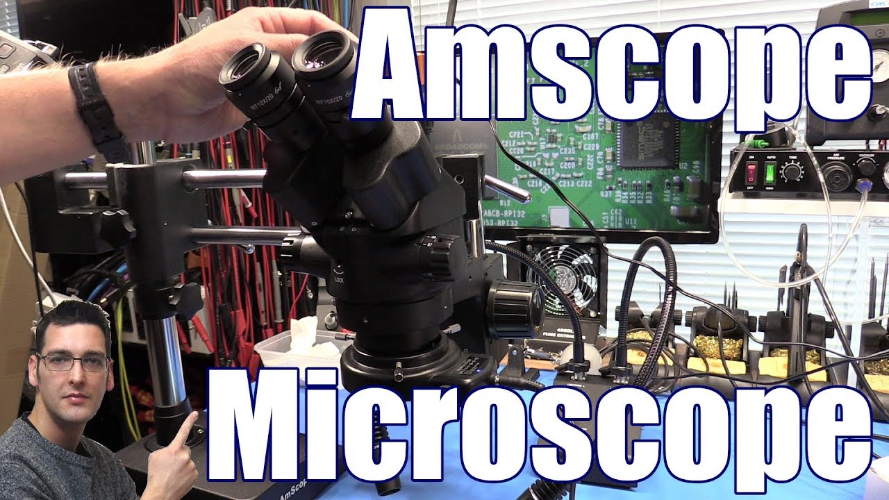 SDG #078 Amscope Microscope (SM745NTP), Matte Black PCBs from JLCPCB and Soldering Equipment