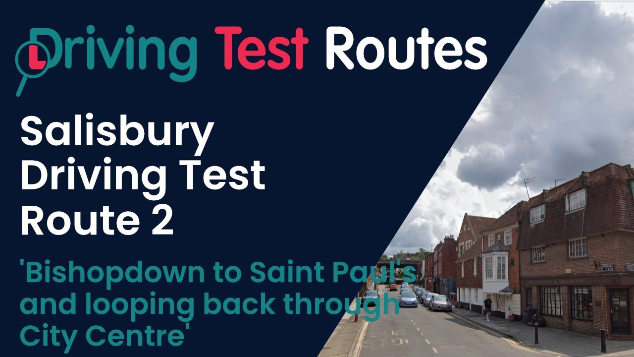 Salisbury Driving Test Route 2