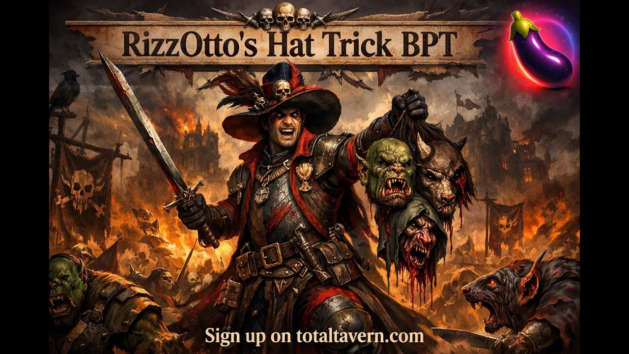 RizzOtto's 3rd Hat Trick BPT