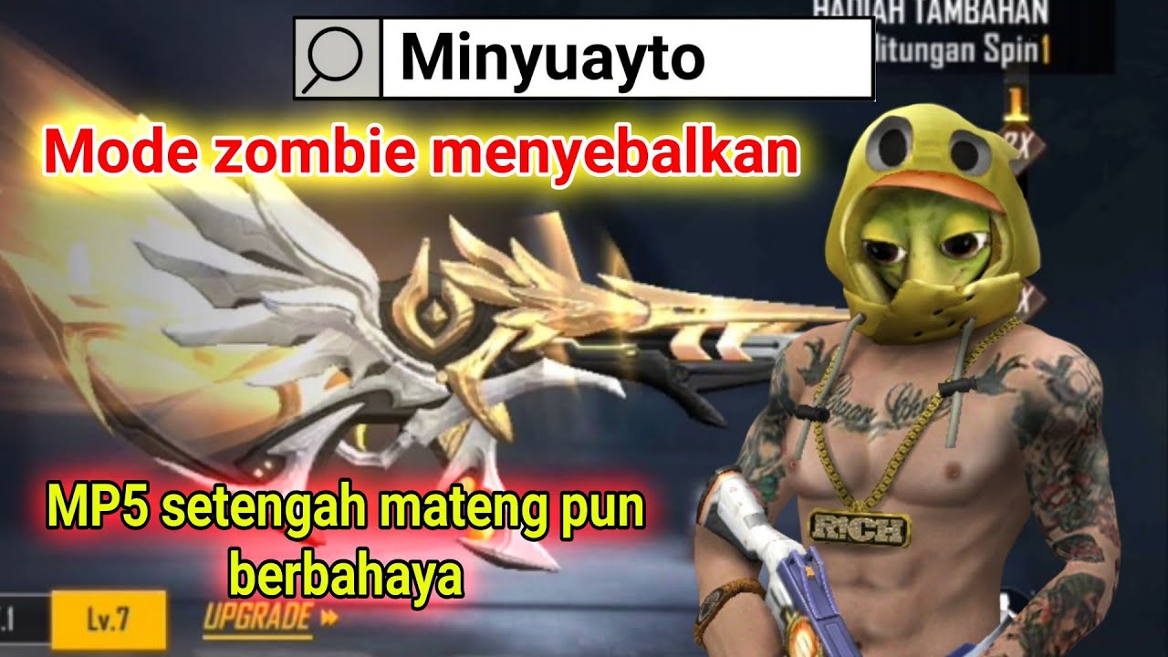Mode Zombie Pembawa Sial, MP5 Pembawa Sial, Random Squad Pembawa Sial | Free Fire Indonesia