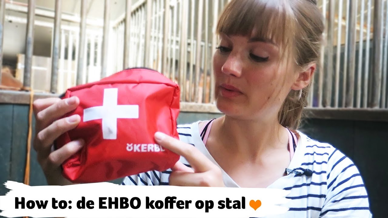 HOW TO: wat zit er in je EHBO koffer op stal? | #48 | Epplejeck