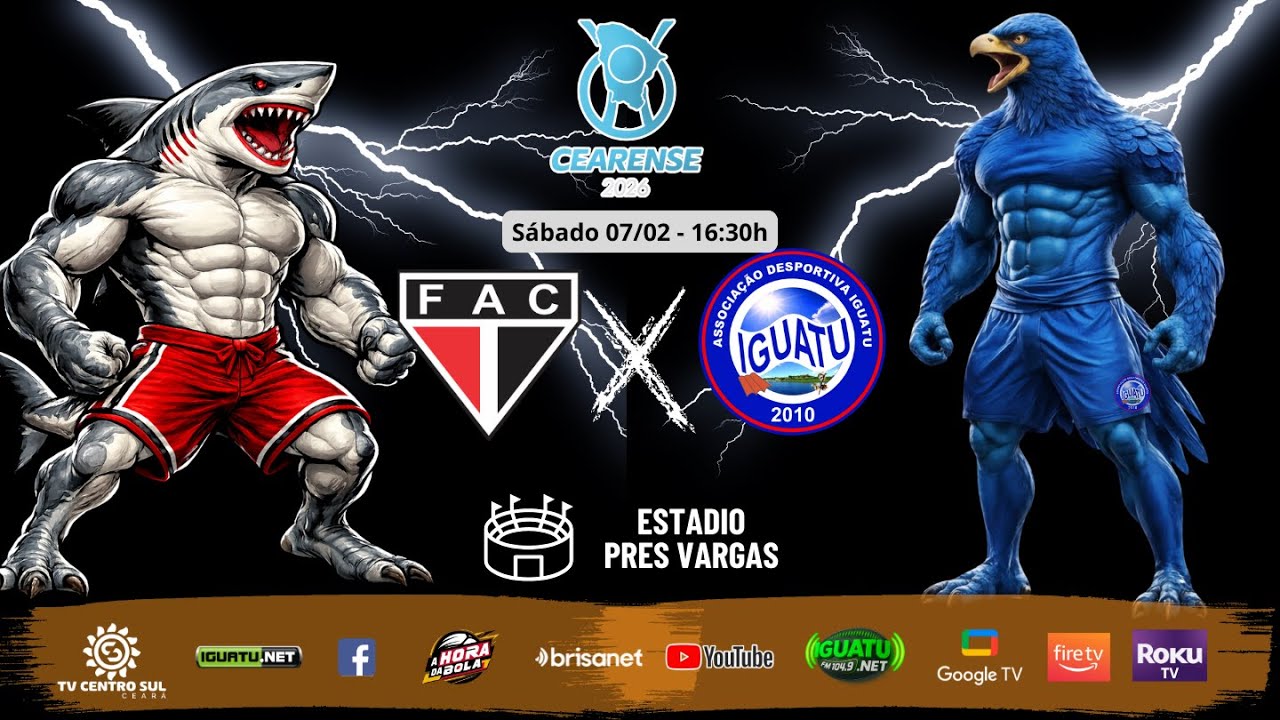 🔥 É FINAL! Ferroviário X Iguatu AO VIVO | Jogo Decisivo – Campeonato Cearense 2026 🔥