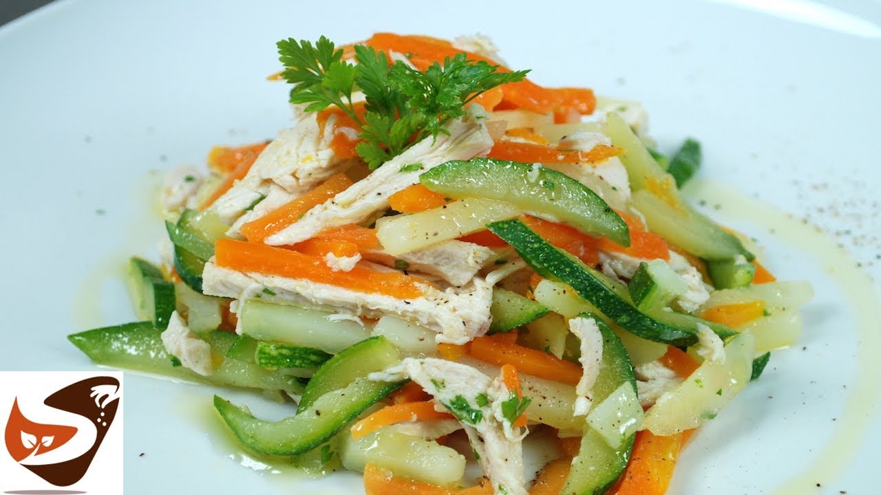 Insalata di pollo, fresca e leggera! - Antipasti facili