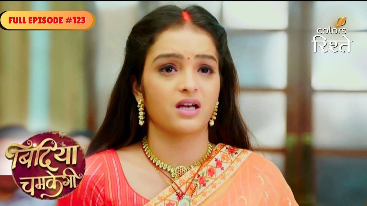 Bindiya Chamkegi | Krish Defends Bindiya in Court | Full Ep - 123 | Colors Rishtey