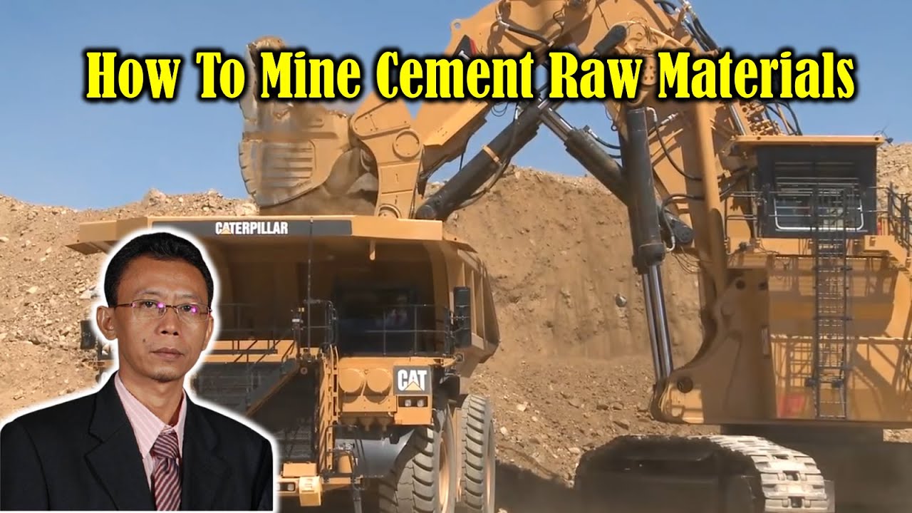 Cement Raw Materials Mining Process _English Version