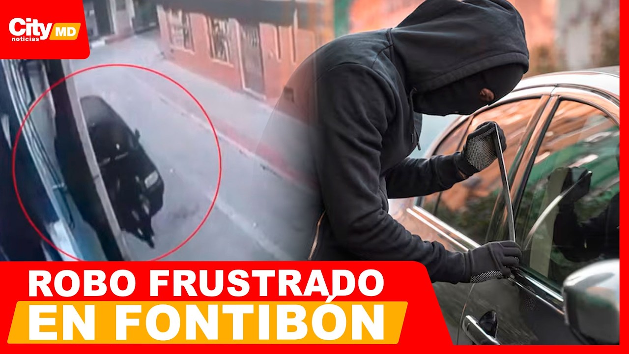 Intento de hurto de vehículo en Fontibón: Policía captura a los ladrones | City Noticias Medio Día
