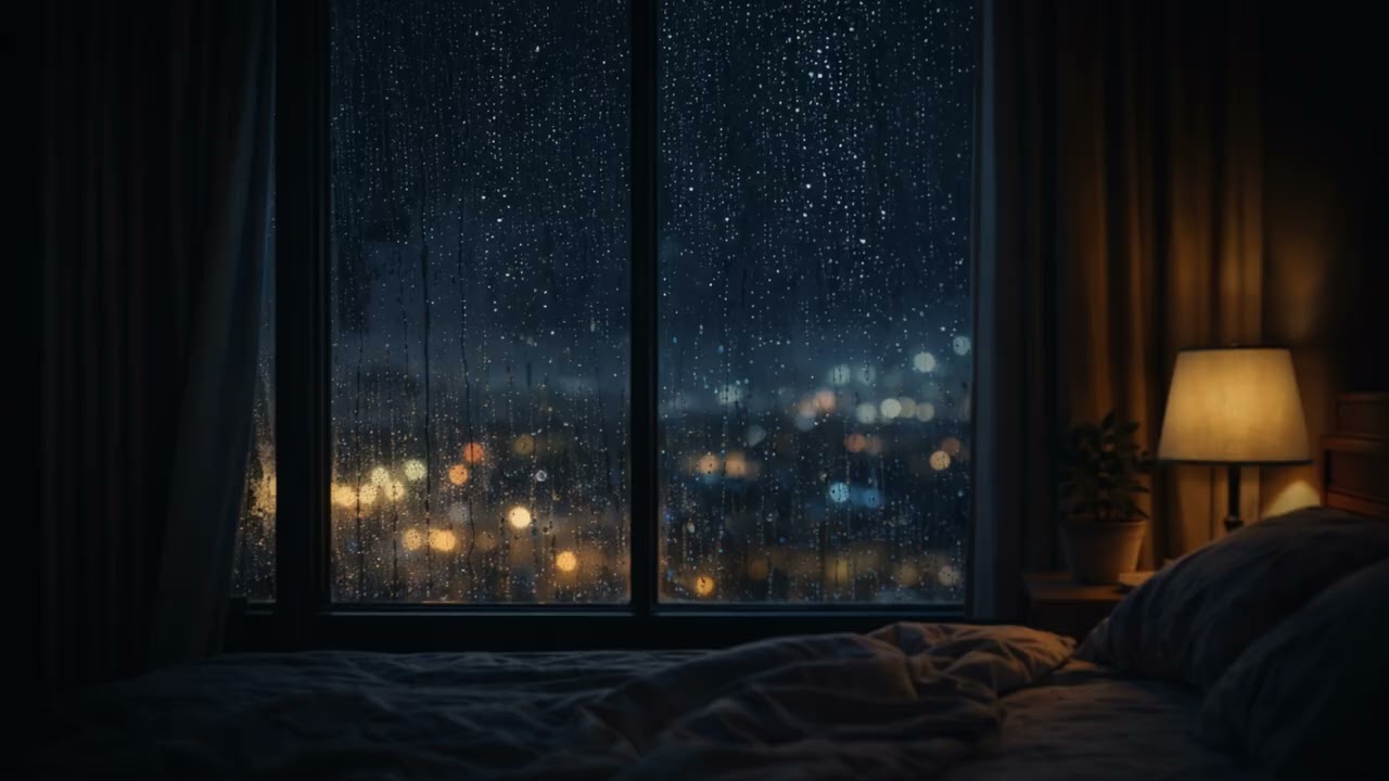Lluvia Nocturna para Dormir Profundamente | Sonido de Lluvia 10 Horas