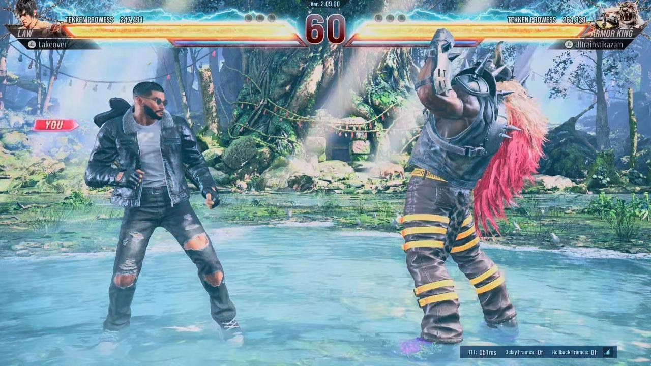 TEKKEN 8 Law vs Armor King Set!!!