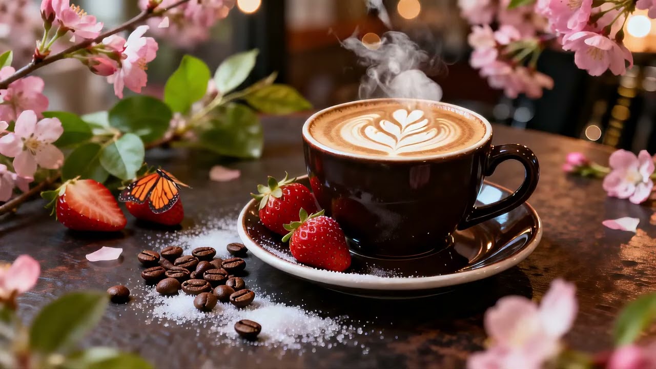 Bossa Nova Jazz Cafe | Positive Morning Music for Study & Good Mood