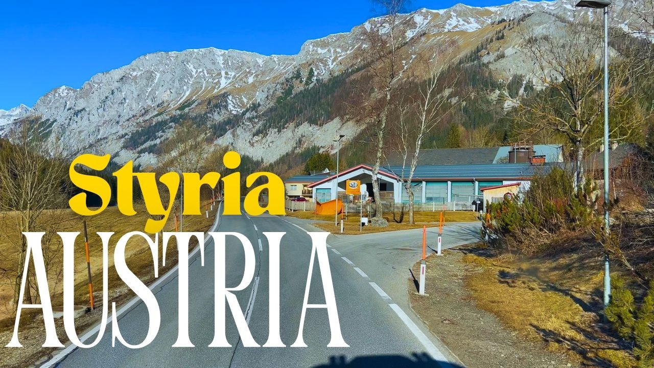 Scenic Drive in Austria 🏞️ Forest Roads, Villages & Alpine Views of Styria